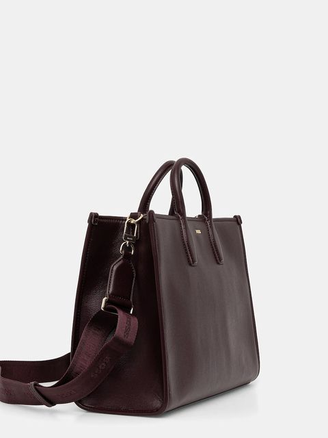 BOSS torebka kolor fioletowy 50547947