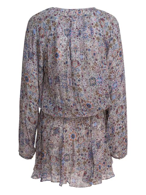 MARANT ÉTOILE geometric-pattern mini dress - Neutrals - zdjęcie produktu nr 2