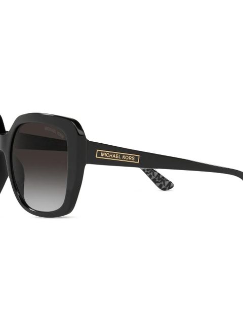 Michael Kors Manhattan square-frame sunglasses - Black