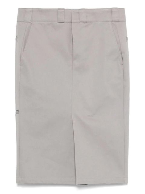 Maison Margiela cotton midi skirt - Grey - zdjęcie produktu nr 1