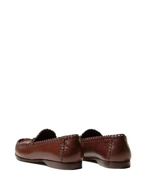 Hereu Sastre Supple Shiny leather loafers - Brown - zdjęcie produktu nr 2