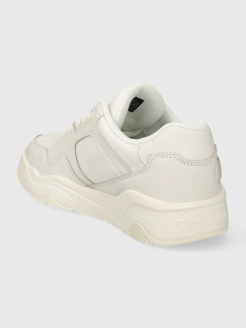 Tommy Jeans sneakersy TJW NEW BASKET SNEAKER LC kolor beżowy EN0EN02524