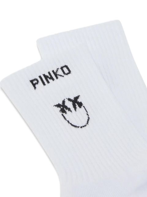 PINKO logo-jacquard socks - White - zdjęcie produktu nr 2