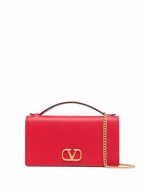 Valentino Garavani VLogo shoulder bag - Red - zdjęcie produktu nr 1