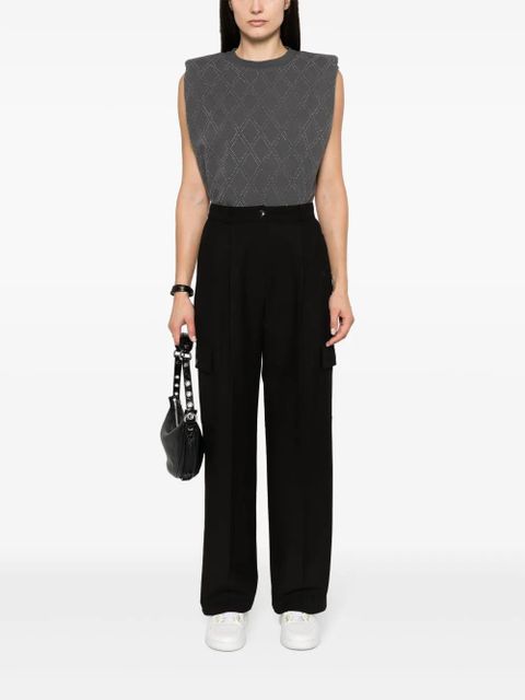 Golden Goose studded cotton T-shirt - Grey - zdjęcie produktu nr 2