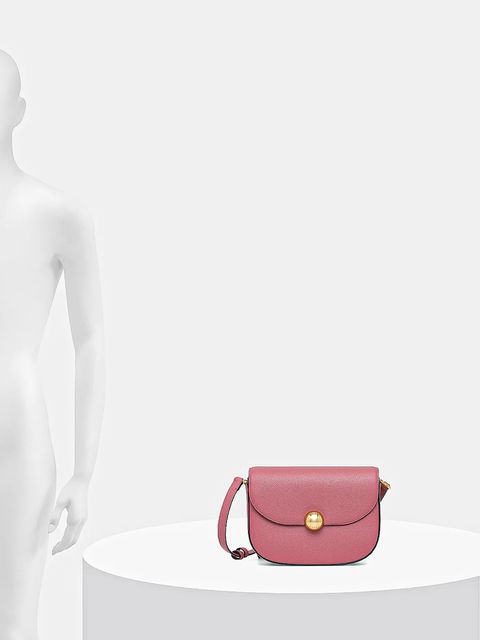 Furla torebka skórzana kolor różowy WB01887.BX3036.4147S