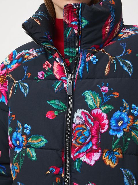 Medicine kurtka damska kolor multicolor zimowa oversize