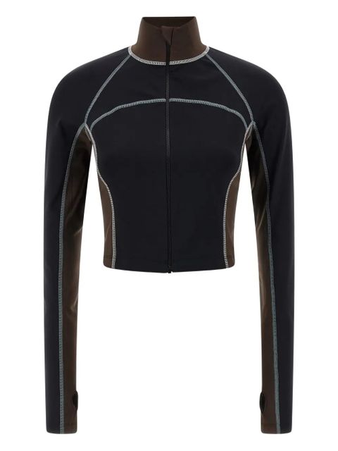 FENDI logo-print high-neck top - Black - zdjęcie produktu nr 1