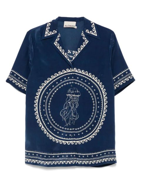 ALEMAIS Ocean shirt - Blue - zdjęcie produktu nr 1
