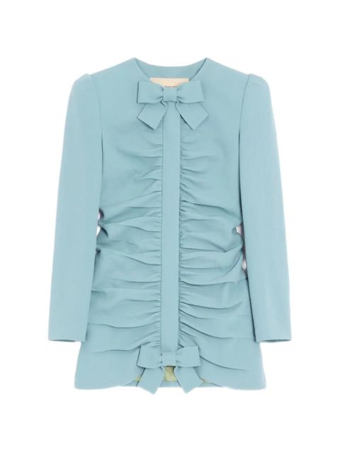 Valentino Garavani crispy light wool jacket - Blue - zdjęcie produktu nr 1