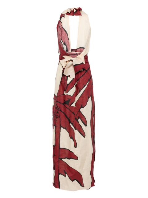 Johanna Ortiz Wonders Of The Sea maxi dress - Neutrals