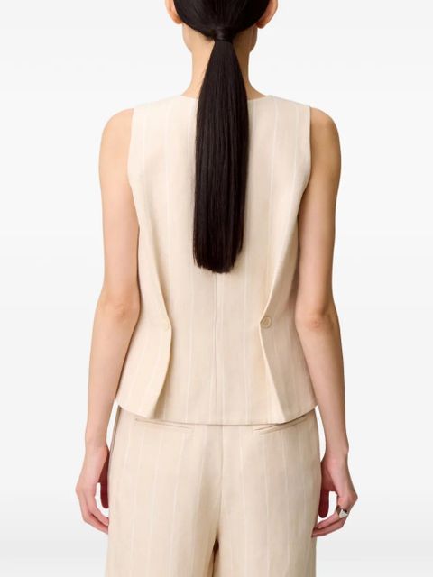 Claudie Pierlot V-neck waistcoat - Neutrals