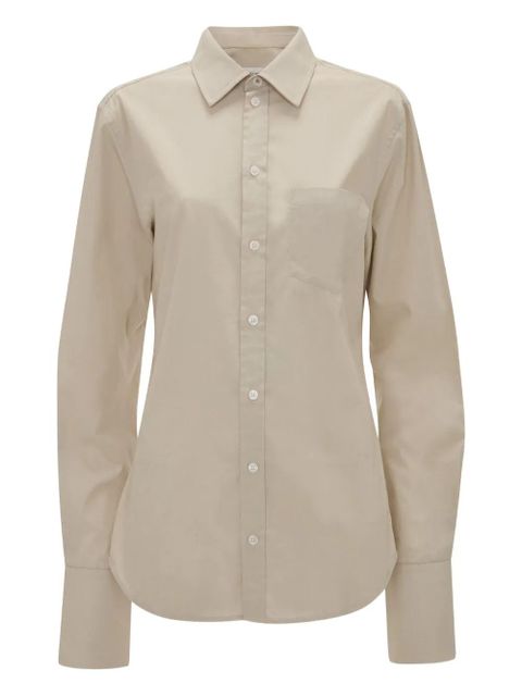 Victoria Beckham button-fastening shirt - Neutrals - zdjęcie produktu nr 1
