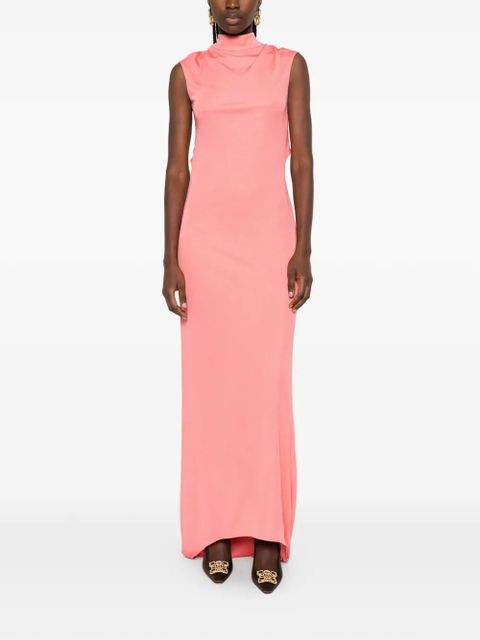 TOM FORD sleeveless open-back gown - Pink - zdjęcie produktu nr 2