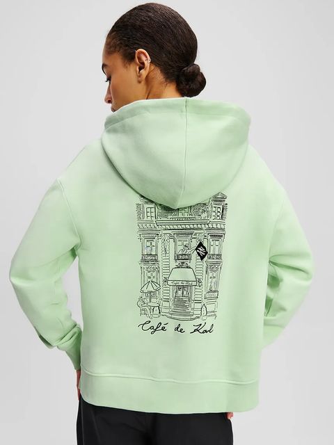 Karl Lagerfeld bluza bawełniana - zdjęcie produktu nr 1