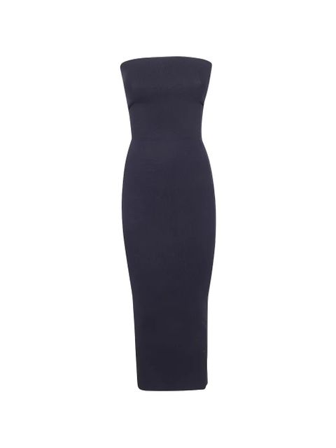 ENTIRE STUDIOS strapless midi dress - Black - zdjęcie produktu nr 1