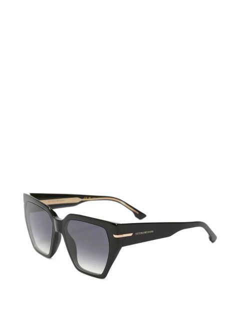 Victoria Beckham geometric-frame sunglasses - Black - zdjęcie produktu nr 2