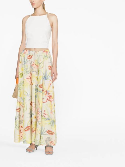 TWINSET floral-print cotton skirt - Neutrals - zdjęcie produktu nr 2