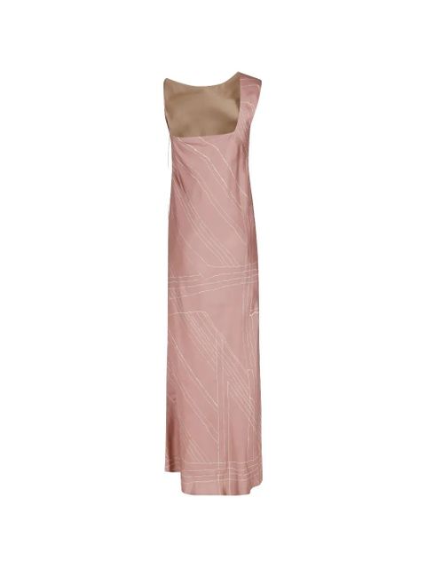 Alysi asymmetric maxi dress - Pink - zdjęcie produktu nr 2