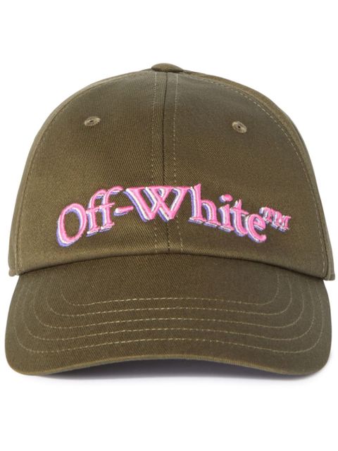 Off-White Shadow Bookish baseball cap - Green