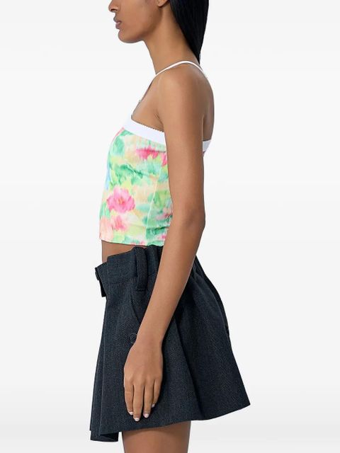 Prada cropped floral top - Green - zdjęcie produktu nr 2