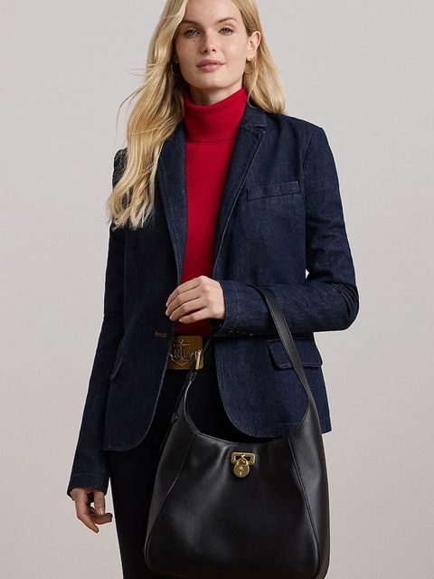 Lauren Ralph Lauren torebka skórzana