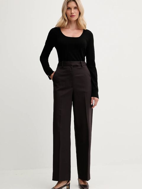 United Colors of Benetton sweter damski kolor czarny lekki 1W2AD10E5 - zdjęcie produktu nr 2