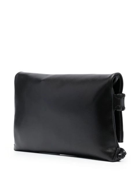 Chloé Mony leather clutch bag - Black