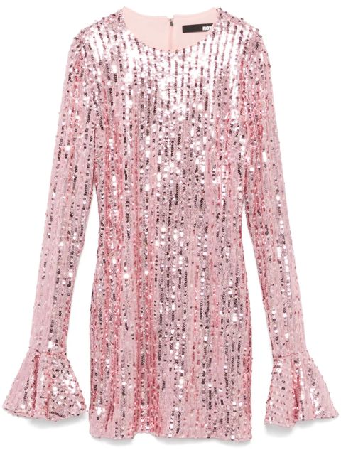 ROTATE BIRGER CHRISTENSEN sequin mini dress - Pink
