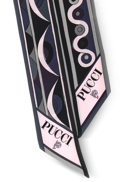 PUCCI patterned fantasy bandeau scarf - Pink