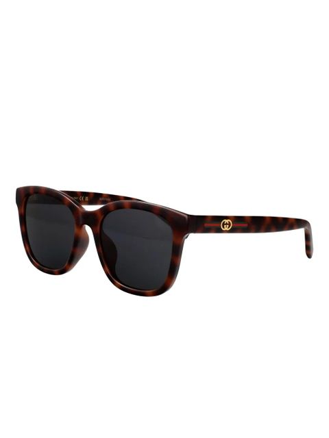 Gucci Eyewear square-frame sunglasses - Brown
