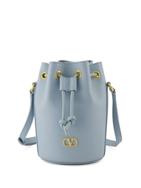 Valentino Garavani VLogo bucket bag - Blue - zdjęcie produktu nr 1