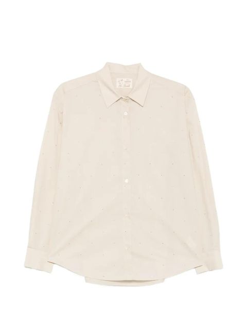 MC2 Saint Barth Meredith strass-embellishment shirt - Neutrals - zdjęcie produktu nr 1