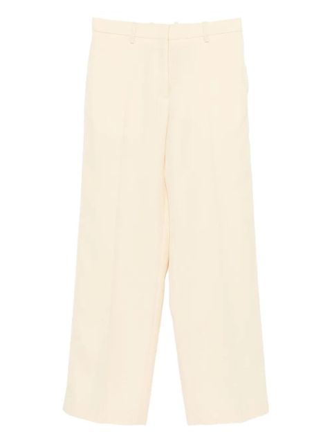 Jil Sander high-waisted wool trousers - Neutrals - zdjęcie produktu nr 1
