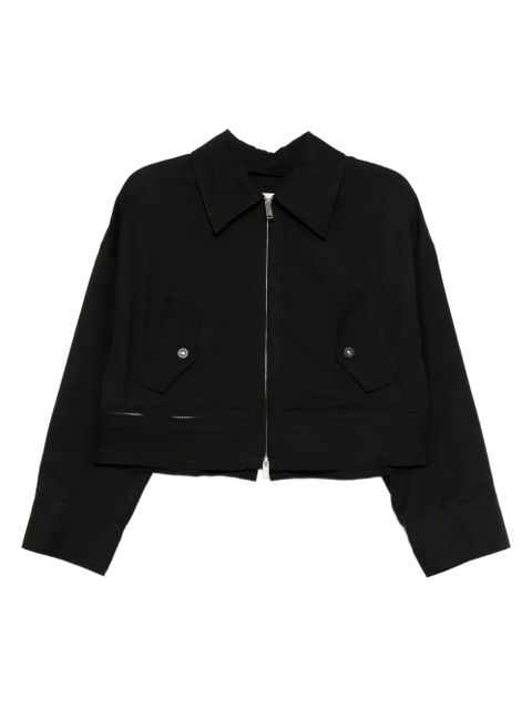 3.1 Phillip Lim two-way zip-fastening cropped jacket - Black - zdjęcie produktu nr 1