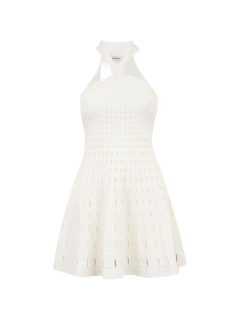 Simkhai eyelet-knit mini dress - White - zdjęcie produktu nr 1