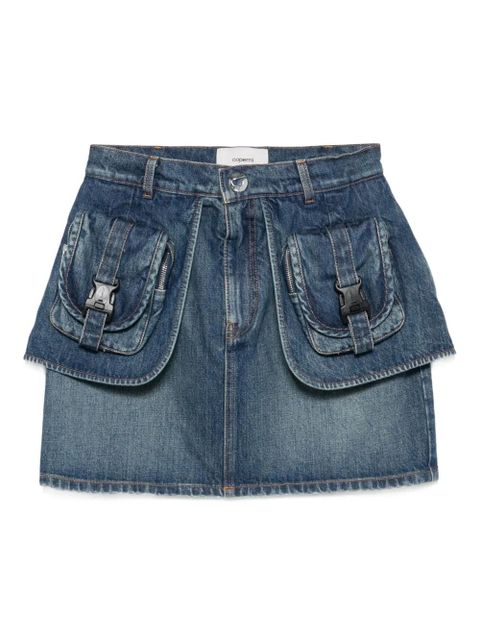 Coperni flap-pockets denim skirt - Blue - zdjęcie produktu nr 1