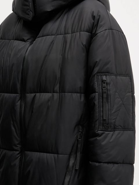 Hugo Blue kurtka kolor czarny zimowa 50546807