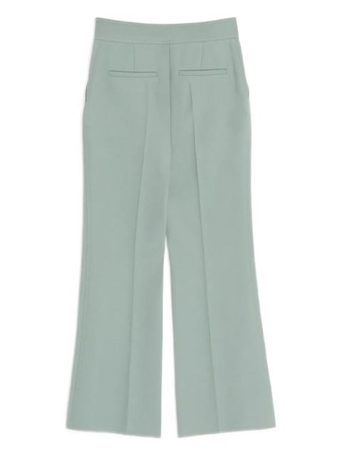 Valentino Garavani flared wool trousers - Green - zdjęcie produktu nr 2