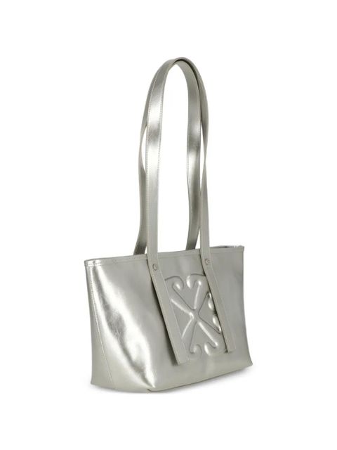 Off-White East West tote bag - Silver