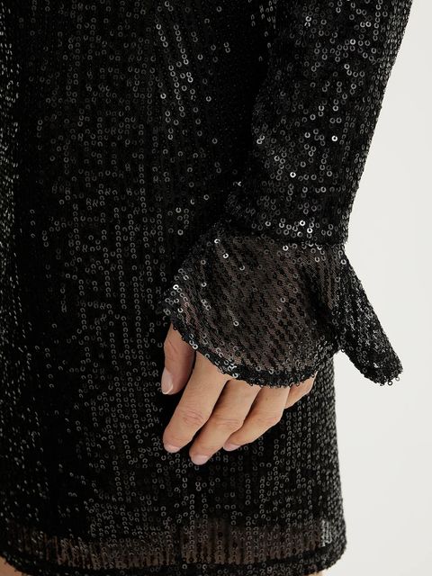 Morgan sukienka kolor czarny mini dopasowana RDISCO