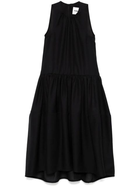 Jil Sander wool midi dress - Black - zdjęcie produktu nr 1