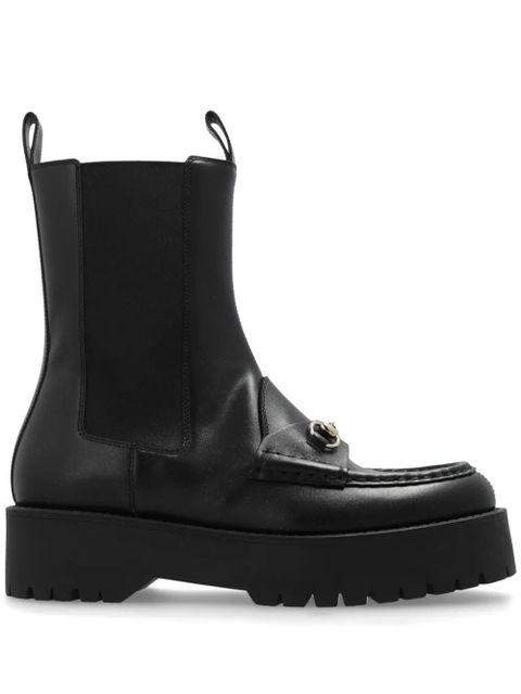 Gucci 45mm Horsebit boots - Black - zdjęcie produktu nr 1