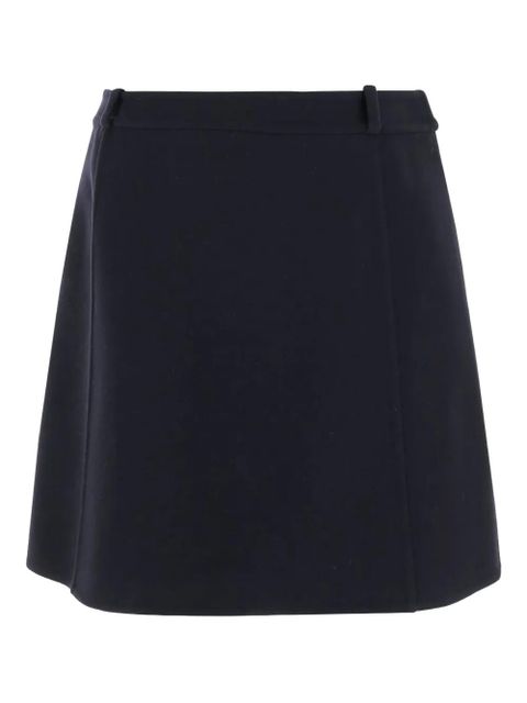 Jil Sander wool mini skirt - Blue - zdjęcie produktu nr 2