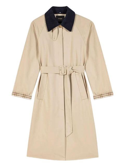 Maje belted trench coat - Neutrals - zdjęcie produktu nr 1