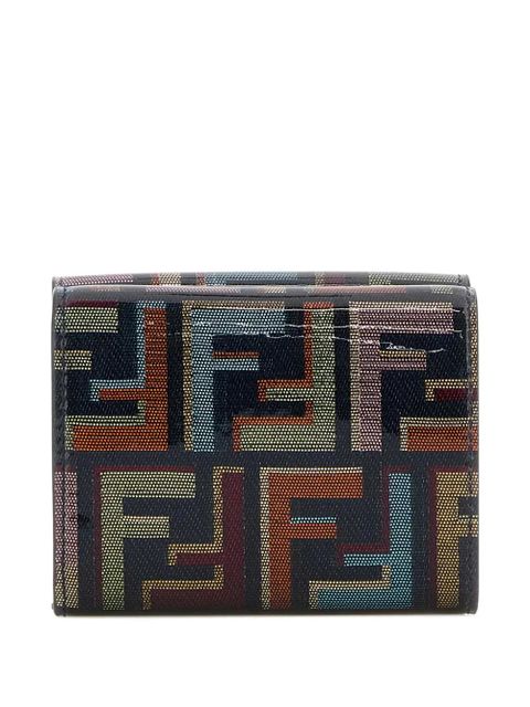 FENDI Diamonds printed FF wallet - Blue - zdjęcie produktu nr 2