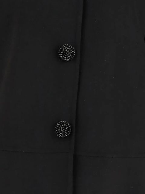 Valentino Garavani button wool coat - Black - zdjęcie produktu nr 2