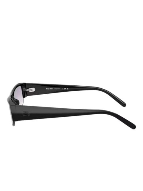 Miu Miu Eyewear B07S rectangle-frame sunglasses - Black