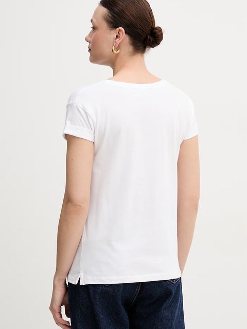 Barbour t-shirt bawełniany - zdjęcie produktu nr 2