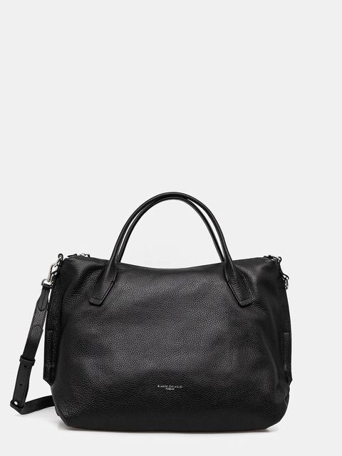 Gianni Chiarini torebka zamszowa CINDY kolor czarny BS.11700.CM